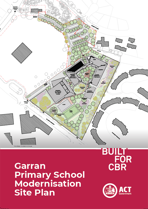 Garran Proposed site plan